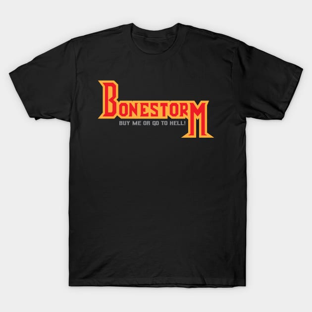 Bonestorm - Color T-Shirt by demonigote